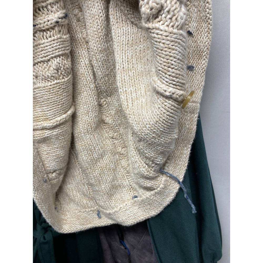Vtg Christopher And Banks Womans Sweater Vest Size Medium Hand Embroidered Knit - Picture 8 of 12